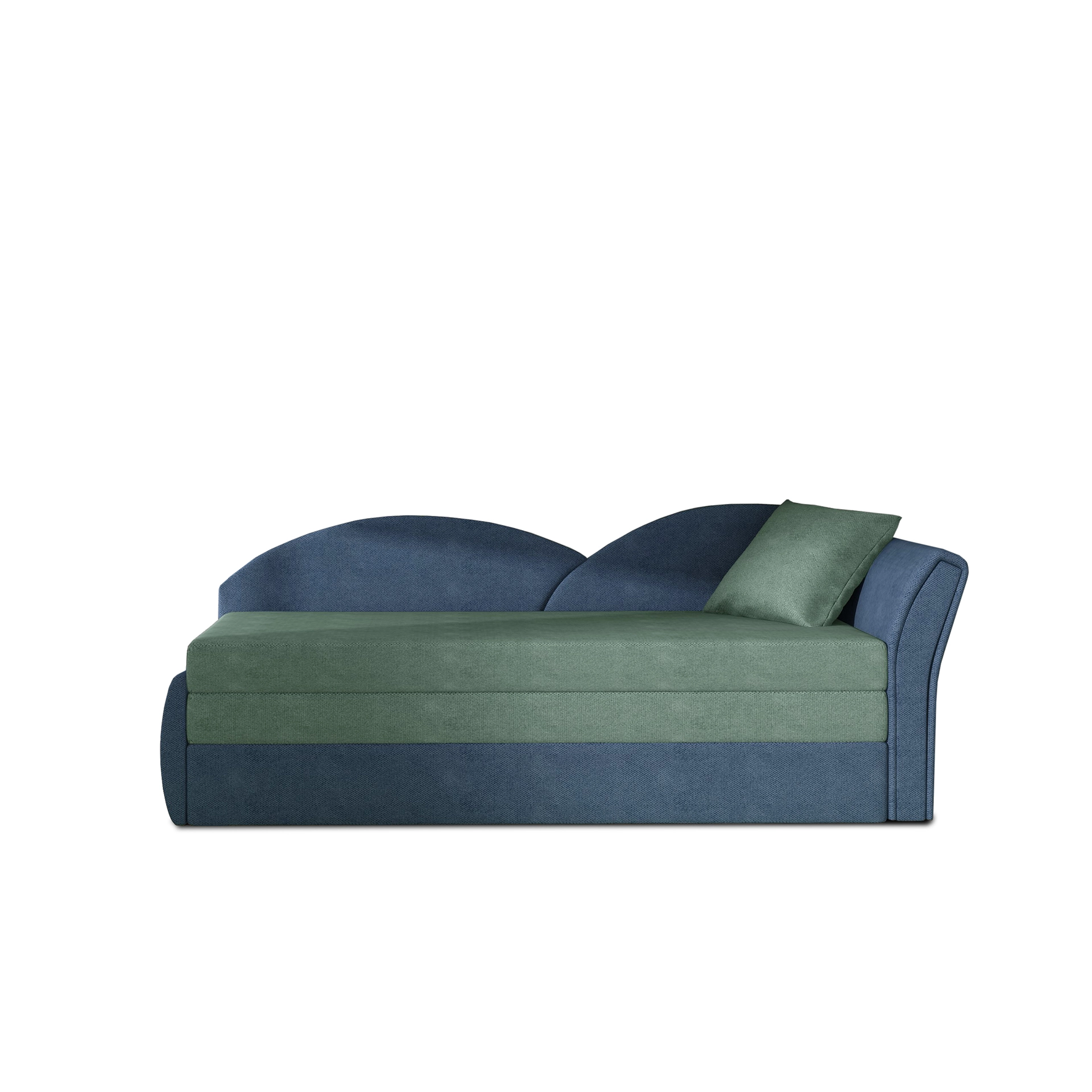 Sofa - lova Aga žalia, Soro 34, Soro 76