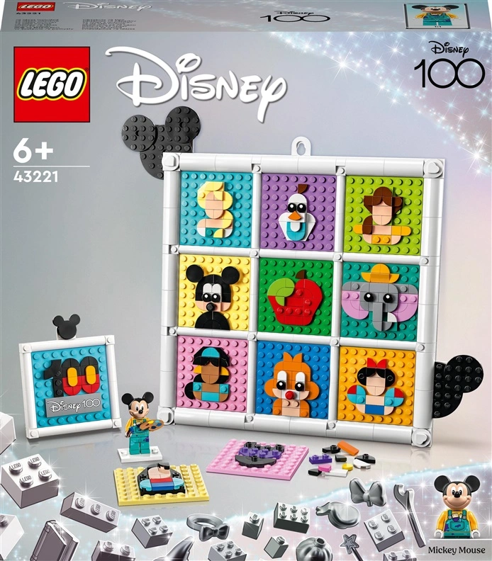 LEGO® 43221  ǀ „Disney“ animacijos simbolių šimtmetis
