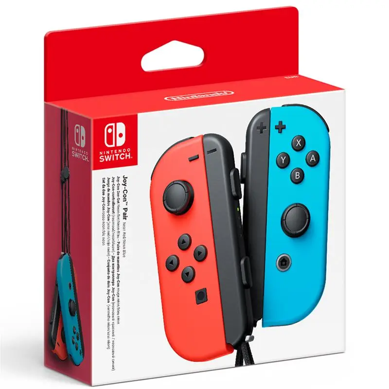 Valdiklis Nintendo Joy-Con pora, raudona/mėlyna