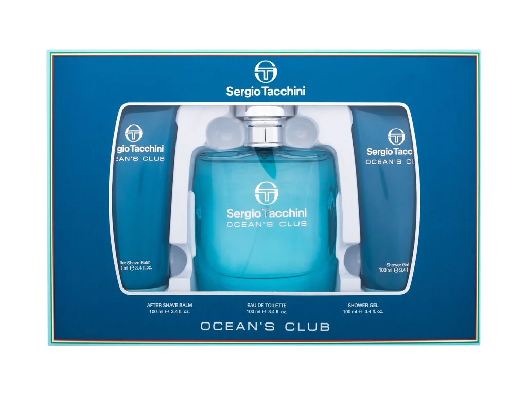 Eau de Toilette Sergio Tacchini Ocean´s Club, 100ml, Rinkinys