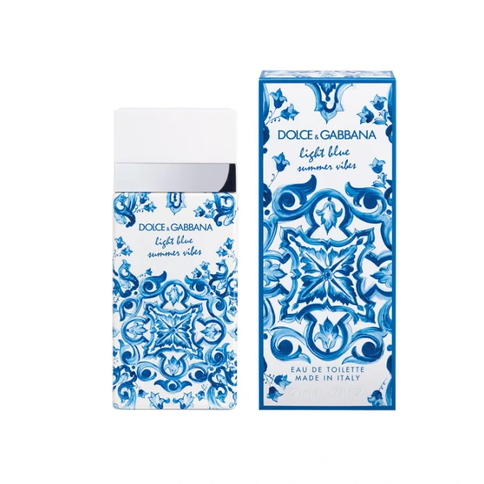 Kvepalai moterims Dolce & Gabbana Light Blue Summer Vibes EDT, 50 ml