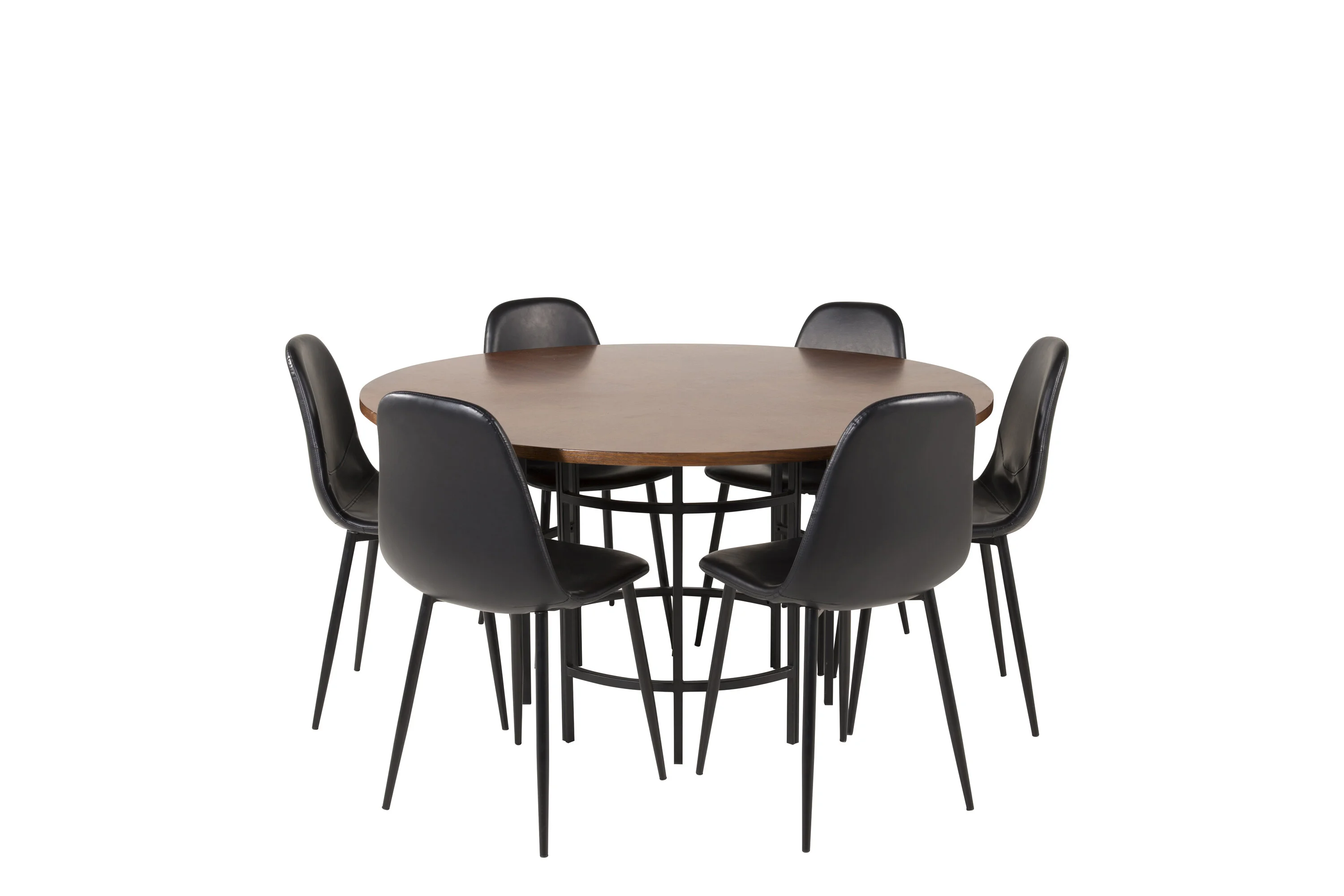 Valgomojo komplektas stalas Copenhagen su 6 kėdėmis Polar