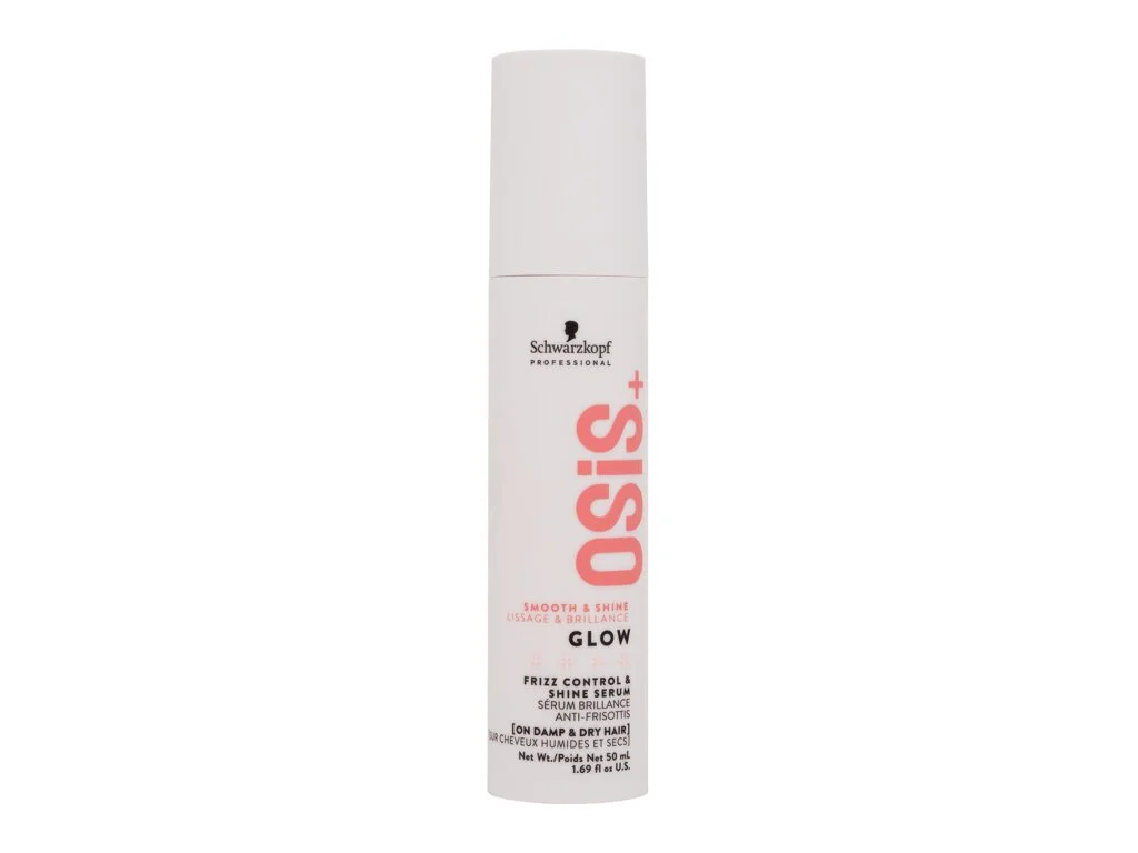Hair Smoothing Schwarzkopf Professional Osis+ Glow Frizz Control & Shine Serum, 50ml
