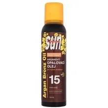 Stiprinantis įdegį aliejus kūnui Vivaco Sun Argan Bronz Oil Spray SPF15, 150 ml