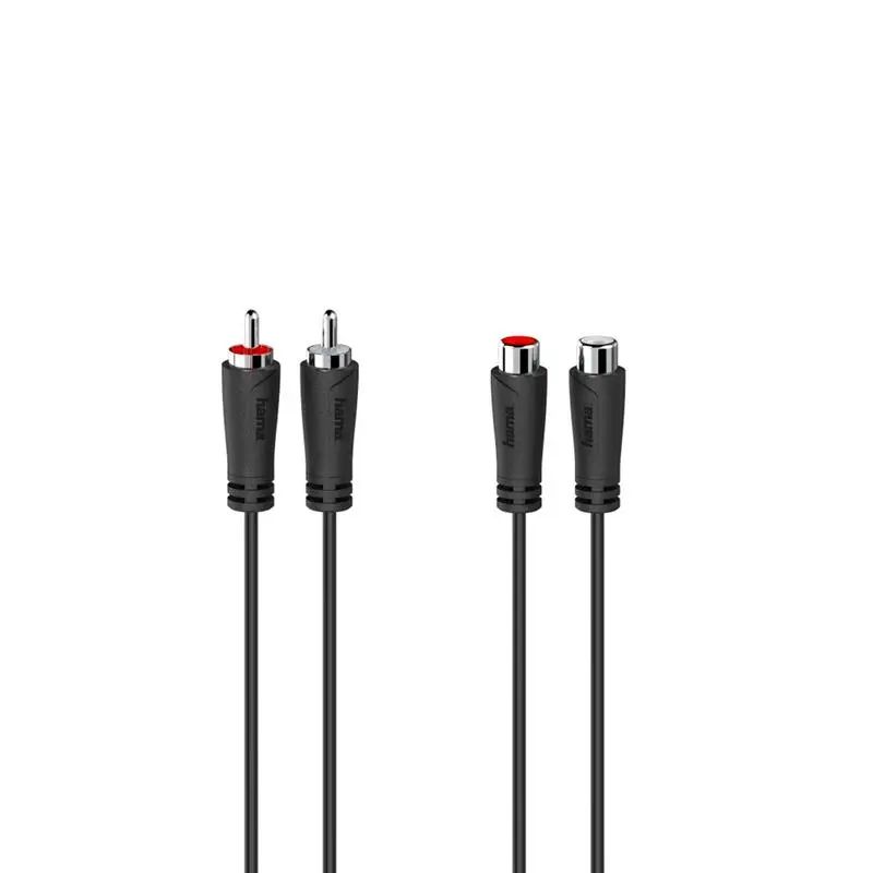 Cable Hama 2RCA -2RCA extension 3m