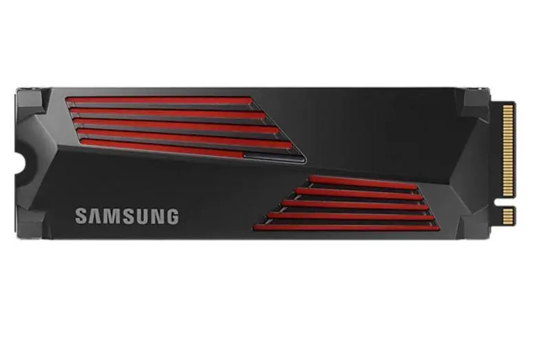 SSD|SAMSUNG|990 PRO su aušintuvu|2TB|M.2|PCIE|NVMe|MLC|Rašymo greitis 6900 MB/sek|Nuskaitymo greitis 7450 MB/sek|2,3mm|TBW 1200 TB|MTBF 1500000 val.|MZ0-GW
