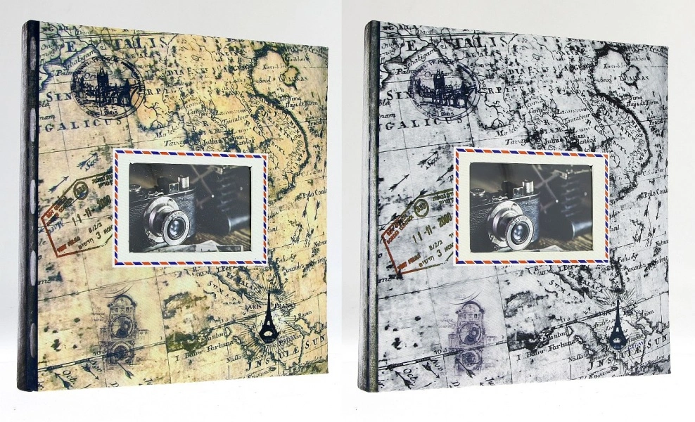 Albumas GED DBCL30 TRAVEL4 29x32/60psl | kreminiai lapai | kampučiai/lipdukai | knyginio rišimo | max 10x15 240