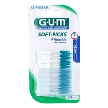 Gum Soft Picks Large Interdental Brushes - Interdental Brushes, 40.0ks