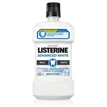 Listerine Advanced White Mild Taste - Mouthwash with a whitening effect, 1000ml