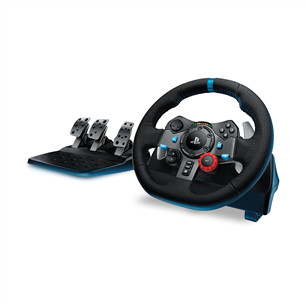 Žaidimų vairas ir pedalai G29, PS5 / PS4 / PC