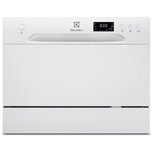Electrolux, 6 komplektų talpa, balta - Indaplovė