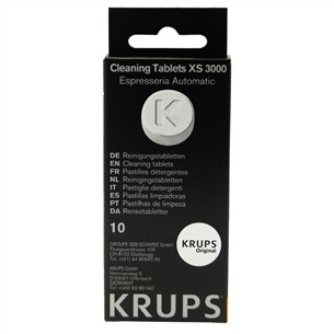 Valymo tabletės Krups Prekė - XS300010, 10vnt