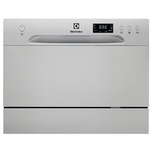 Electrolux, 6 komplektų talpa, sidabro spalvos - Indaplovė