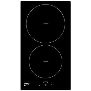 Beko, plotis 30 cm, berėmė, juoda - Įmontuojama indukcinė kaitlentė