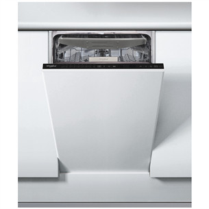 Whirlpool, NaturalDry, 10 komplektų talpa - Įmontuojama indaplovė