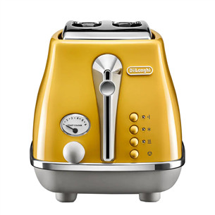 Delonghi ICONA Capitals, 900 W, geltonas/pilkas - Skrudintuvas