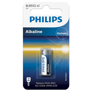 Philips Alkaline, MN21 / LR23A, 12 V - Elementai