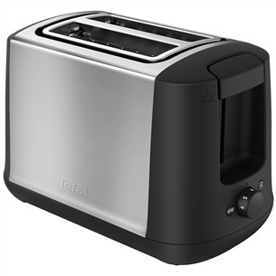 Tefal Subito, 850 W,  nerūdijančio plieno/juodas - Skrudintuvas