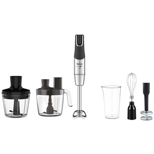Tefal Infiny Force Pro, 1200 W, juodas/nerūdijančio plieno - Trintuvas
