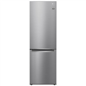 LG, NatureFRESH, 341 L, aukštis 186 cm, sidabro spalvos - Šaldytuvas