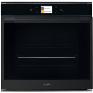 Whirlpool, pirolizė, Cook4, 73 L, juoda - Įmontuojama orkaitė