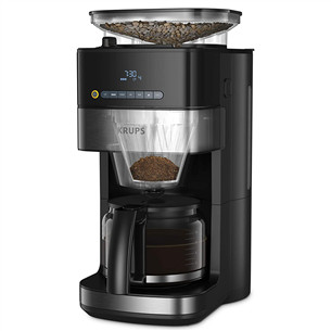 Kavos virimo aparatas  Krups Grind & Brew, vandens talpa 1.25 L, juodas  Prekė-KM832810