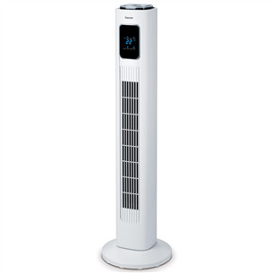 Beurer, 50 W, baltas/juodas - Bokštinis ventiliatorius