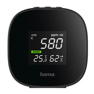 Prietaisas CO2 koncentracijai matuoti Hama "SAFE" + CO2 Prekė - 00186434