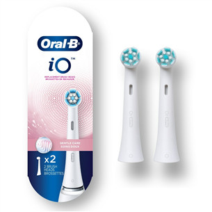 Dantų šepetėlių antgaliai Braun Oral-B iO Gentle Care, 2 vnt Prekė - IO2WHITE