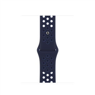 Dirželis Apple Watch 41mm Midnight Navy/Mystic Navy Nike Sport Band - Regular