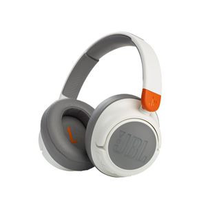 JBL JR 460NC, baltos/pilkos - Vaikiškos ausinės