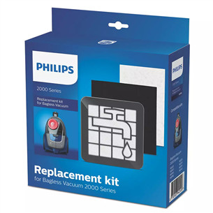 Keitimo rinkinys Philips 2000 serijos dulkių siurbliams be maišelio, Prekė - XV1220/01