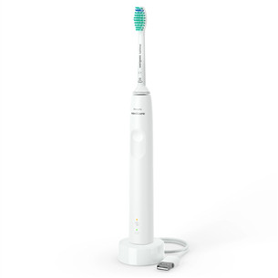 Philips Sonicare 3100, baltas - Elektrinis dantų šepetėlis