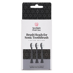 Dantų šepetėlių antgaliai Spotlight Sonic, Gray, 3 vnt. Prekė - SONICHEADSGG
