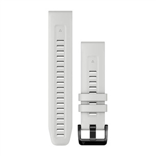 Dirželis Garmin epix, 22mm QuickFit, Carrera white Prekė - 010-13123-00