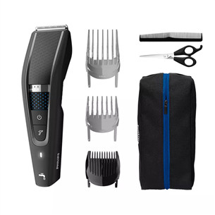Philips Hairclipper 5000 Series, 0.5-28 mm, juoda - Plaukų kirpimo mašinėlė