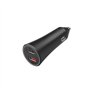 Xiaomi Mi Dual-port, 37 W, juodas - Automobilinis įkroviklis