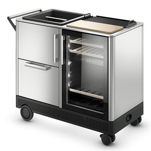 Dometic MoBar 550, 39 buteliai, aukštis 98 cm, juodas/nerūdijančio plieno - Mobilus lauko baras