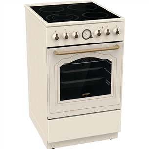 Gorenje, retro, 70 L, smėlio spalvos - Viryklė