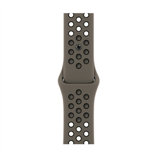 Dirželis Apple Watch 41mm, Nike Sport Band, Olive grey Prekė - MPGT3ZM/A