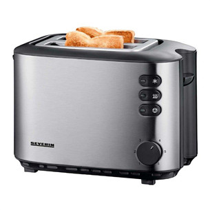 Severin, 850 W, juodas/nerūdijančio plieno - Skrudintuvas