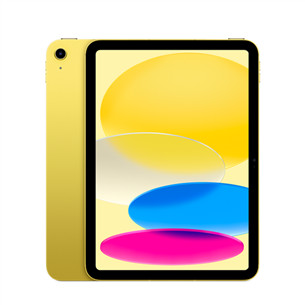 Apple iPad 10 2022, Wi-Fi + Cellular, 256 GB, Yellow Prekė - MQ6V3HC/A