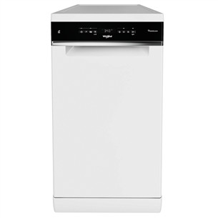 Whirlpool, 10 komplektų talpa, balta- Indaplovė