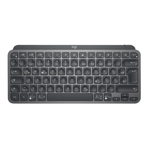 Logitech MX Keys Mini, US, pilka - Klaviatūra