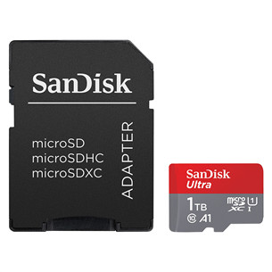 Atminties kortelė SanDisk Ultra microSDXC, 1TB Prekė - SDSQUAC-1T00-GN6MA