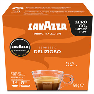 Kavos kapsulės Lavazza A Modo Mio Delizioso, 16 vnt. Prekė - 8000070086012
