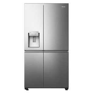 Hisense, No Frost, vanduo ir ledukai, talpa 632 L, aukštis 179 cm - Šaldytuvas