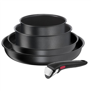 Tefal Ingenio Daily Chef, 5 dalių - Puodų ir keptuvių rinkinys + rankena