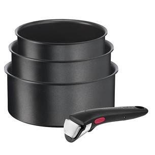 Tefal Ingenio Daily Chef, 4 dalių + rankena - Puodų rinkinys