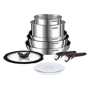 Tefal Ingenio Emotion, 10 dalių - Puodų ir keptuvių rinkinys